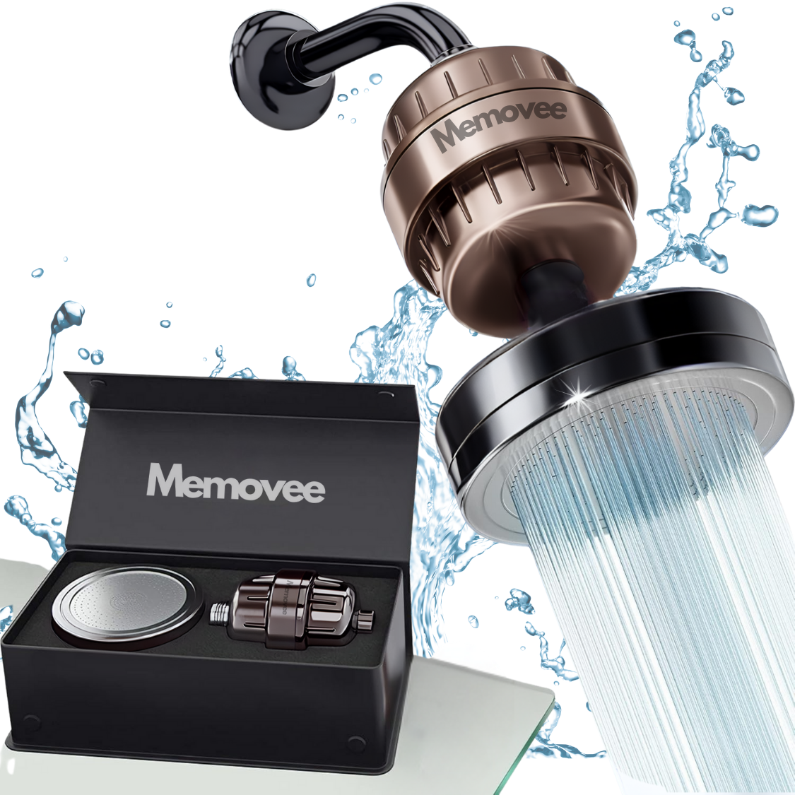 PureShower PRO Filtered Showerhead